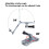 Support de sangle en aluminium pour caméra d'action Compatible avec 5 Pro 4 3 2 4