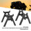 Support de voiture RC 1/24-1/18, alliage d'aluminium, noir 5