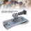 Support de sangle en aluminium pour caméra d'action Compatible avec 5 Pro 4 3 2 6