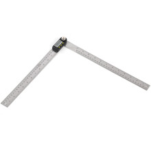 Inclinomètre numérique en acier inoxydable 0-360 300 mm