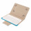 Bleu 9,7-10,1 pouces Ensemble de coques pour tablette 200mA clavier 13