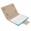 Bleu 9,7-10,1 pouces Ensemble de coques pour tablette 200mA clavier 14