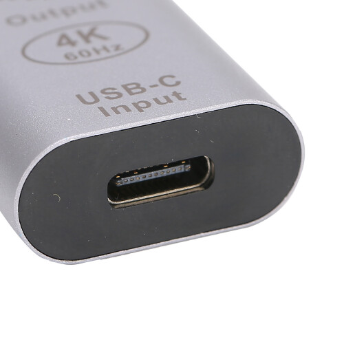Adaptateur USB 3.1 Type-C vers HDMI 4K60Hz, aluminium 2