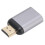 Adaptateur USB 3.1 Type-C vers HDMI 4K60Hz, aluminium 5
