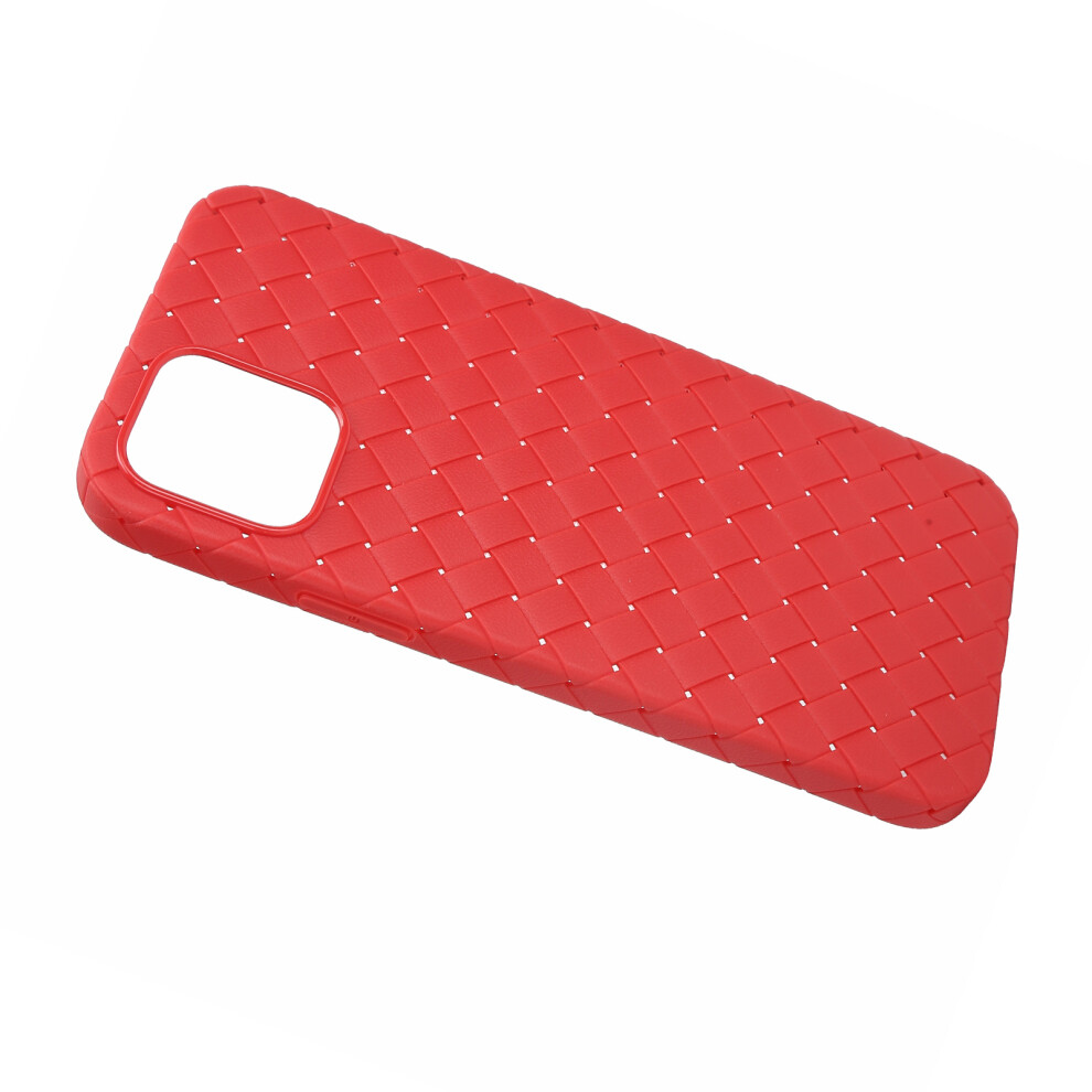 Smartphone Back Cover Rear DustProof Case Protective Cover for IPhone 12/12 Pro(Red )-image-OPC-PHVZVRM-NEW