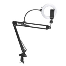 Supporto per telefono con braccio articolato, 1,5 kg, 5,5-8,6 cm