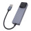 Carte son USB externe 5.1/7.1 compacte argentée 8