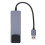 Carte son USB externe 5.1/7.1 compacte argentée 2