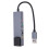 Carte son USB externe 5.1/7.1 compacte argentée 16