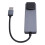 Carte son USB externe 5.1/7.1 compacte argentée 1