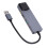 Carte son USB externe 5.1/7.1 compacte argentée 13