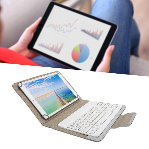 Ensemble de housses pour tablette 200 mA BT KB 9,7-10,1 pouces Blanc