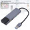 Carte son USB externe 5.1/7.1 compacte argentée 4