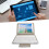 Ensemble de housses pour tablette 200 mA BT KB 9,7-10,1 pouces Blanc 13