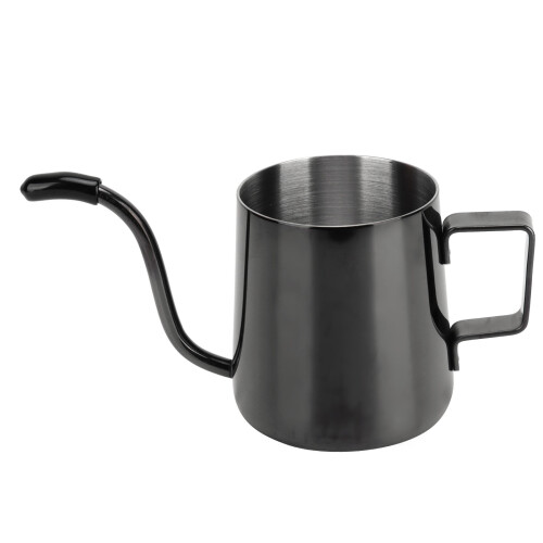 Pot élancé 240 ml inox 304 titane noir 1