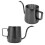 Pot élancé 240 ml inox 304 titane noir 9