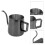 Pot élancé 240 ml inox 304 titane noir 15