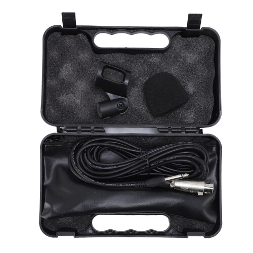 Microphone dynamique cardioïde 600 Ω -50,50 dB 50-18KHz 1