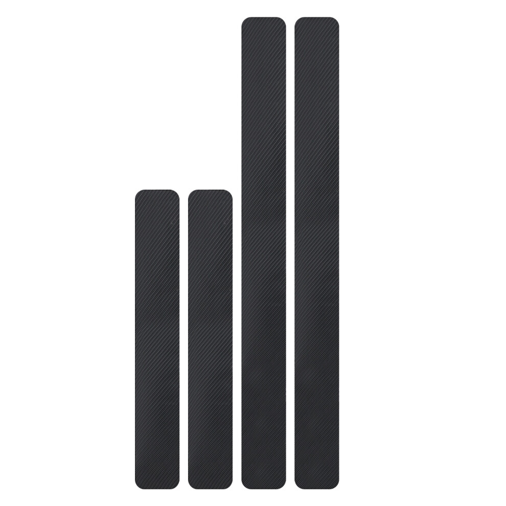 Antiscratch Stickers 4Pcs Carbon Fiber Car Sticker Scratch Cover Protector Fits For A Variety Of Cars 4611322776144