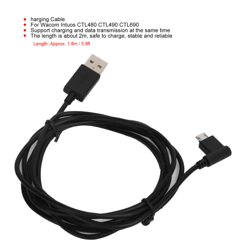 Câble de charge 1,8 m pour CTL480/490/690, noir 2