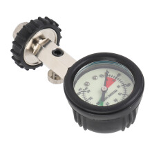 SPG-01 0-400 bar Manomètre de plongée portable en acier inoxydable
