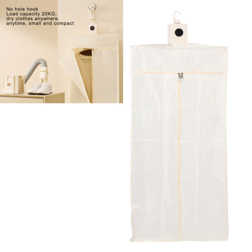 Portable Clothes Dryer with Dry Bag Foldable 850W Fast Safe Laundry Drying Machine for Dormitory Home Use 2