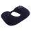 Oreiller cervical gonflable en forme de U bleu marine pour voiture 16