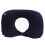 Oreiller cervical gonflable en forme de U bleu marine pour voiture 1