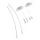 SS-176g 6,21 oz Ancrages anti-bascule réglables argent 12