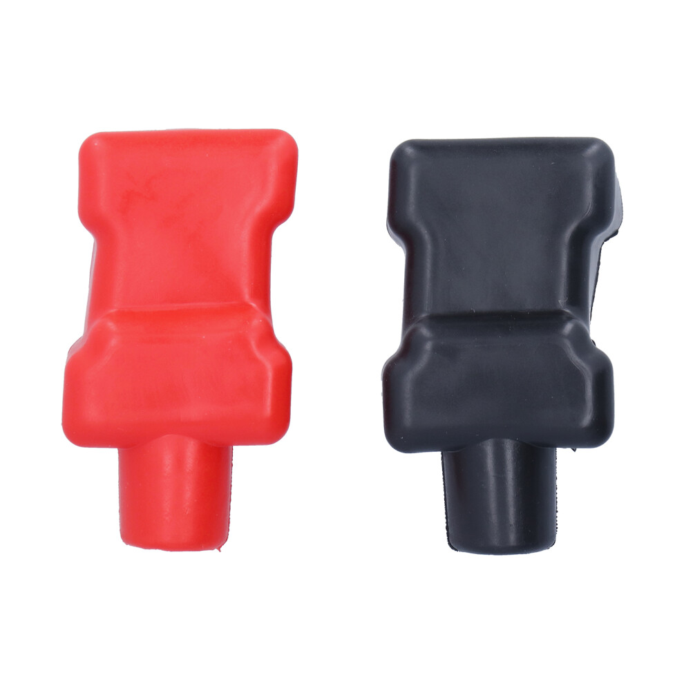 2Pcs Universal Battery Terminal Covers Rubber Positive Negative Protective Boot Cap Car Accessories 7901322779038