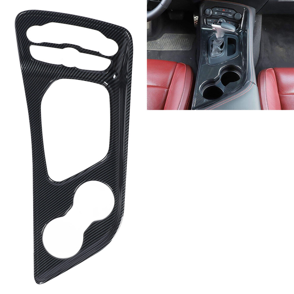 Gear Shift Panel Trim Carbon Fiber Style Stylish Look Protective Scratch Resistant Shift Box Panel Cover for Cars-image-OPC-PHVZWCH-NEW