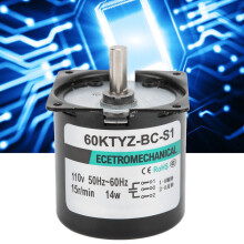 XD-60KTYZ Mini moteur à engrenages en cuivre 14W 719mm AC110V