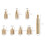 Kit di punte per inserti filettati in ottone M2-M8 TS100/TS101/PTS200 2