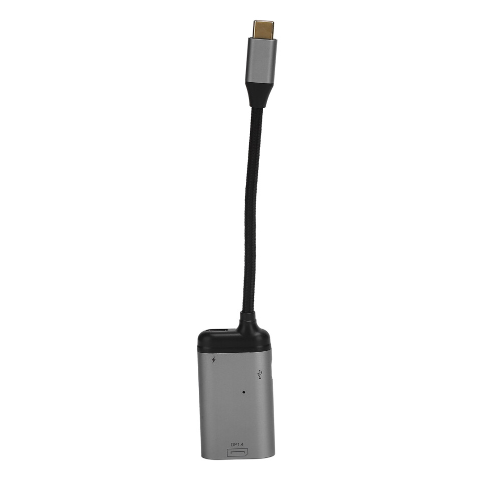 Usbc To Dp Cable Adapter Aluminum Alloy 8K 60Hz Pd 100W Charging Converter Supply 8481322781020