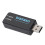 Adaptateur audio USB 3,5 mm USB 4 broches, ABS, 53  24  14 mm 9
