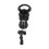 4A E27 Porta lampada Retro PPA 82x58x38mm nero 1
