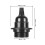 4A E27 Porta lampada Retro PPA 82x58x38mm nero 12