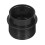 4A E27 Porta lampada Retro PPA 82x58x38mm nero 5