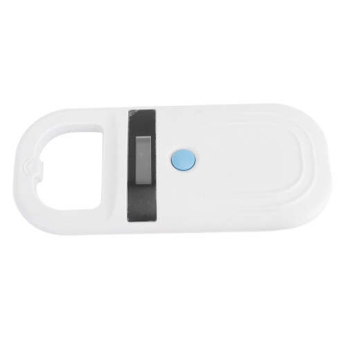 Lecteur d'identification animale portable 128Data 134,2 kHz blanc
