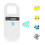 Lecteur d'identification animale portable 128Data 134,2 kHz blanc 4