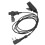 K-Head écouteur transparent-noir, PTT, 58 dB 5