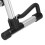 Supporto per chitarra in alluminio 19.5x18.5x23.5 cm Argento 10