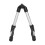 Supporto per chitarra in alluminio 19.5x18.5x23.5 cm Argento 15