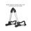 Supporto per chitarra in alluminio 19.5x18.5x23.5 cm Argento 13