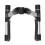 Supporto per chitarra in alluminio 19.5x18.5x23.5 cm Argento 4