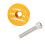 Capot supérieur du jeu de direction en aluminium doré, 31 mm, 8 mm, 25.4/28.6 13