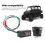 Interrupteur à bascule de signal DC12-24V clignotant LED verte 20A 6