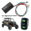 Interrupteur à bascule de signal DC12-24V clignotant LED verte 20A 7
