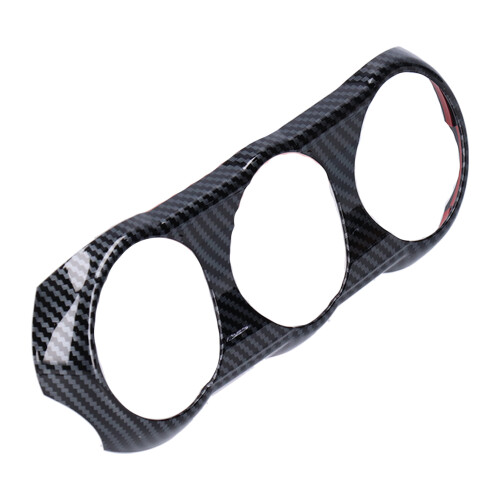 Cache de garniture en fibre de carbone pour interrupteurs CX-3 2016-2018 2