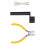 Set di strumenti per chitarra ABS + acciaio inossidabile avvolgitore 10,7  5 cm 6